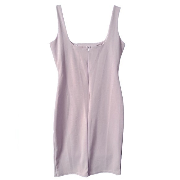 Missguided Women’s Square Neck Mini Dress Size 8 - Picture 4 of 6